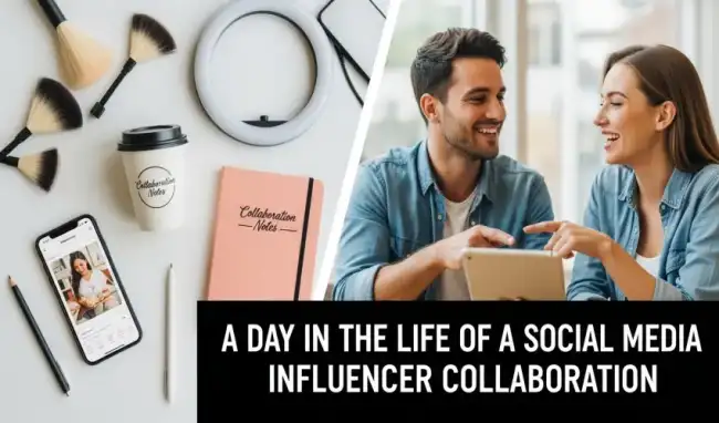 A Day in the Life of a Social Media Influencer Collaboration