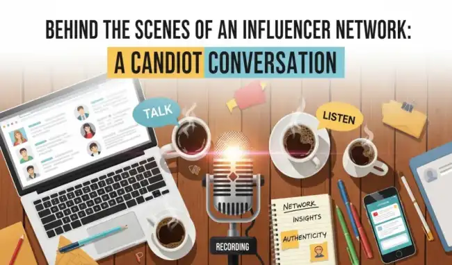 Behind the Scenes of an Influencer Network: A Candid Conversation